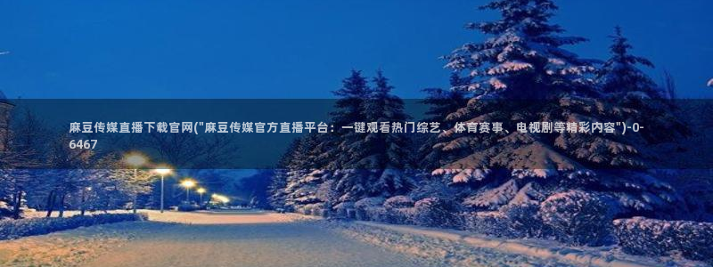 麻豆视频 最新专区：麻豆传媒直播下载官网(\